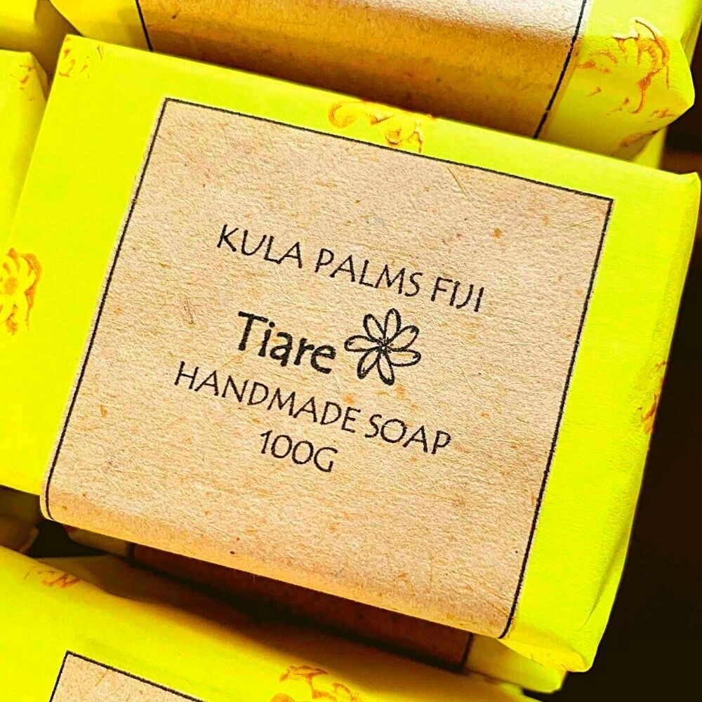 Tiare Soap Bar - Pure and Natural Coconut Soap