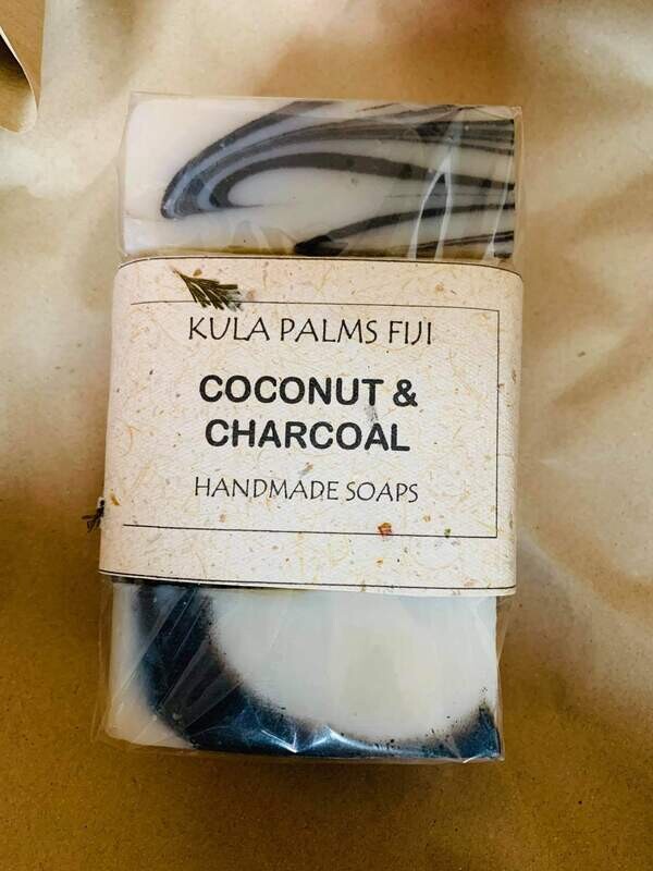 Coconut &amp; Charcoal Soap Pack