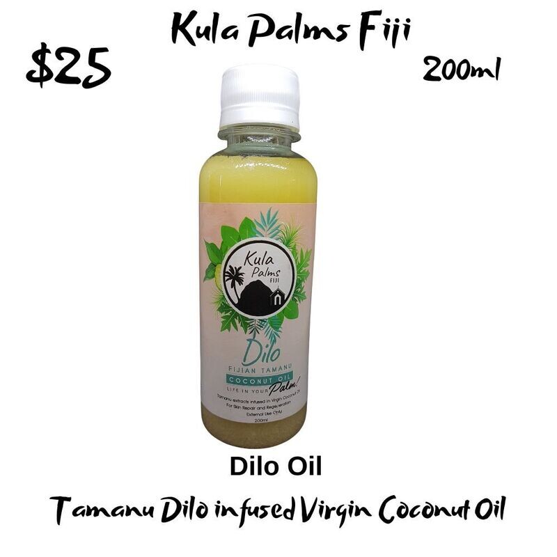 Dilo Oil - Infused Coconut Oil - Organic Skincare