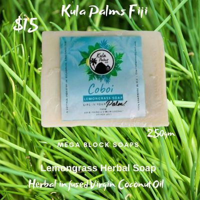 Co-Boi - (Lemongrass) Mega Soap Bar - Infused with Coconut Oil