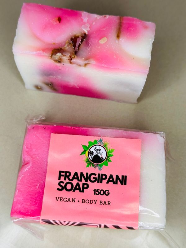 Frangipani Soap Bar - Coconut Scented Soap