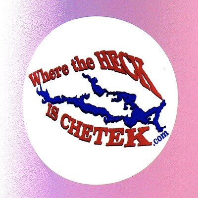 Sticker- Where the heck is Chetek