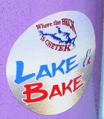 Sticker- Lake & Bake