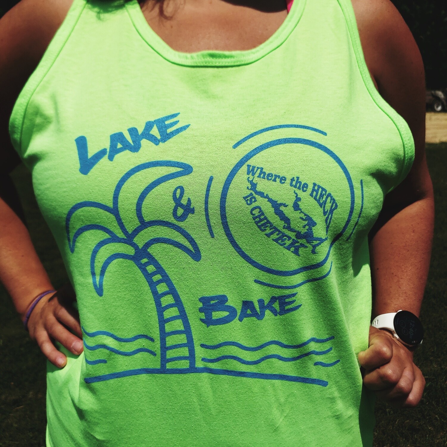 Lake & Bake Unisex Tank