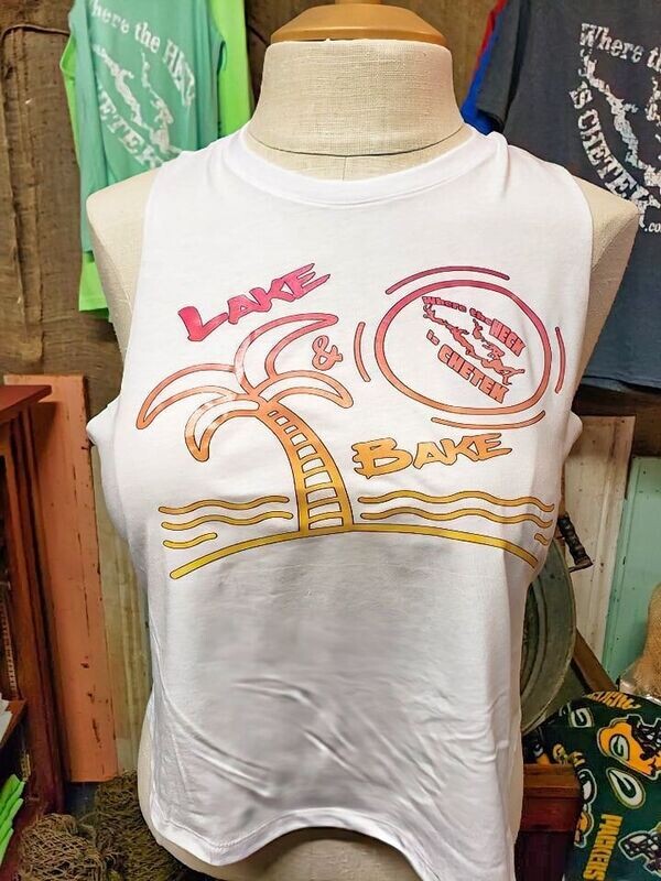 Lake & Bake Crop Tank