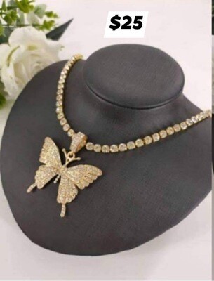 Fashion Butterfly necklace