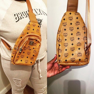 MCM crossbody backpack