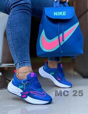 Nike Air sneaker and backpack👟 🎒 set