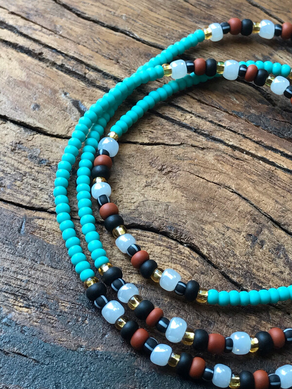 Anklet: Root & Throat Chakra