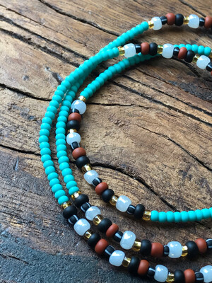 Anklet: Root & Throat Chakra