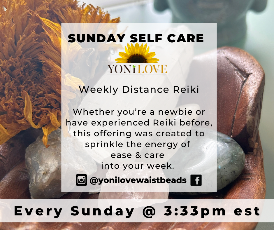 Weekly Distant Reiki: Sundays @ 3:33p EST