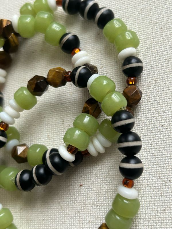 Tigers Eye & Agate Bracelet