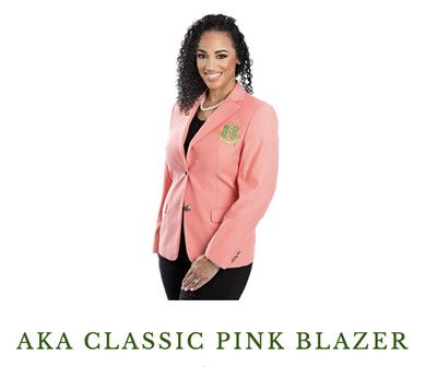 AKA Chapter Blazer (Pink) [$130 + Transaction Fee]