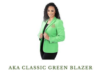 AKA Chapter Blazer (Green) [$130 + Transaction Fee]