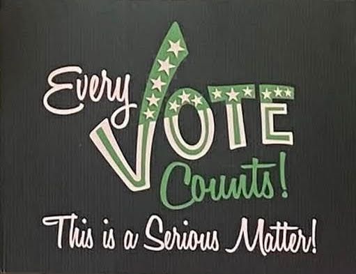 Every Vote Counts, This Is A Serious Matter Sign ($25 + Transaction Fee)