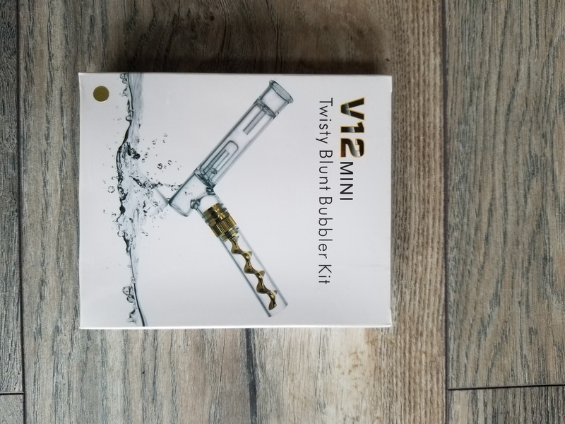 V12 Mini Twisty Blunt Bubbler Kit