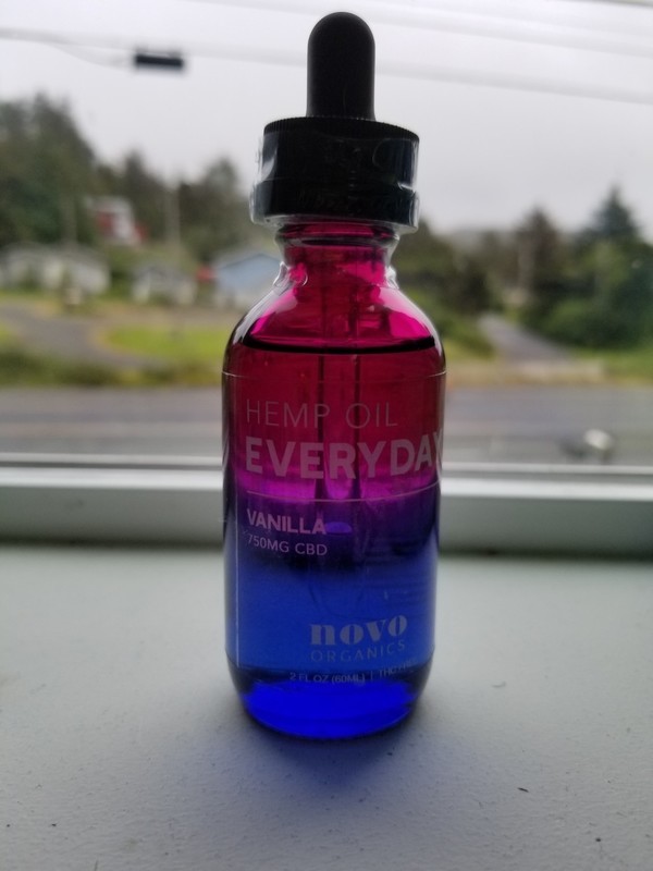 CBD OIL 750MG VANILLA EVERYDAY (NOVO ORGANICS)
