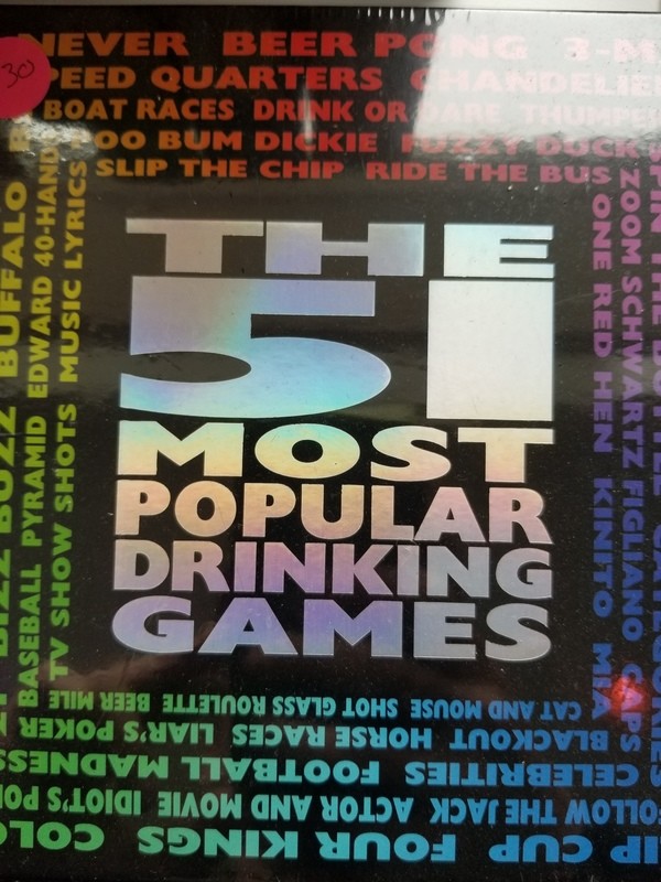 GAME THE 51 MOST POPULAR DRINKING GAMES