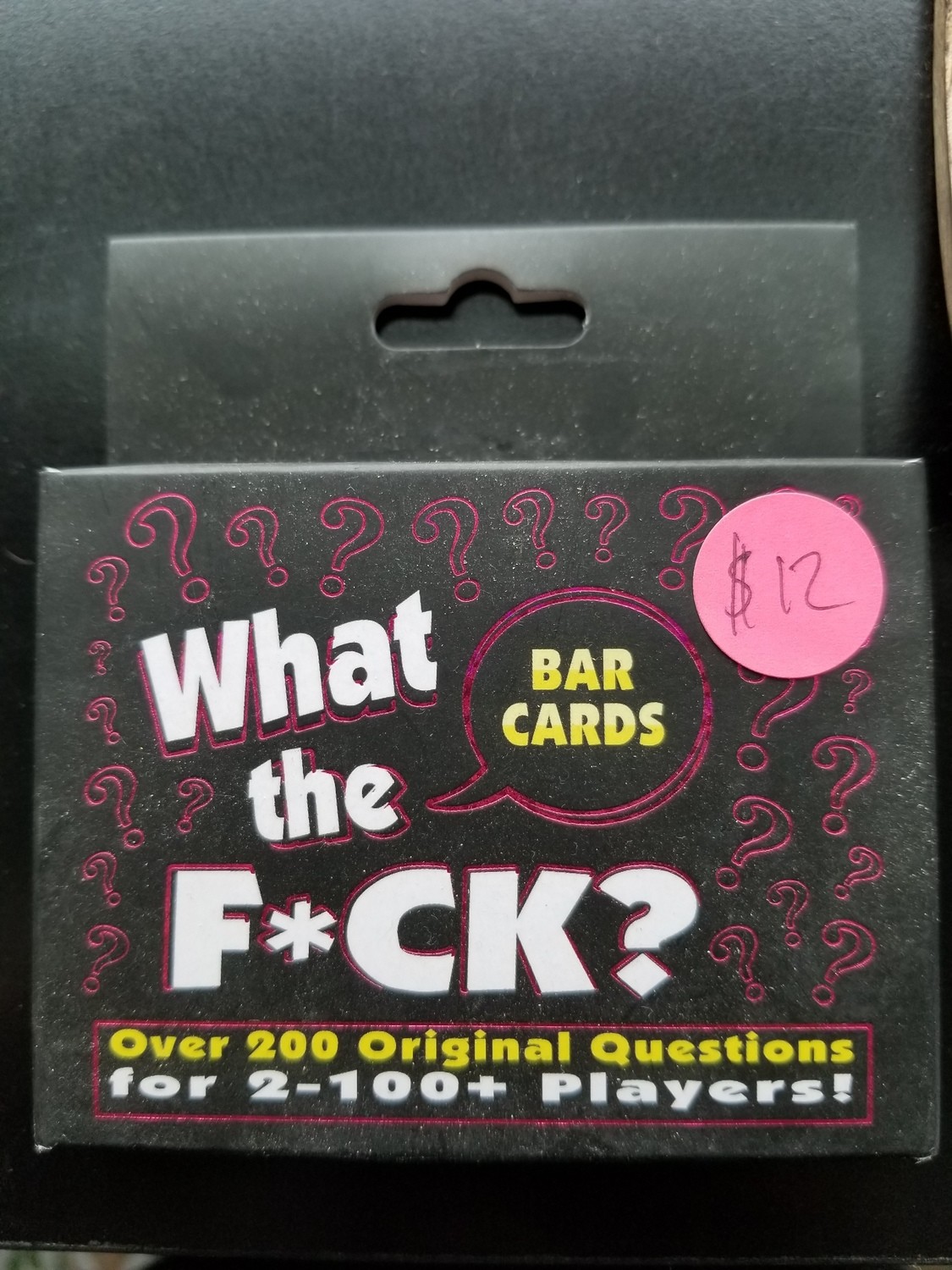 GAME WHAT THE F*CK BAR CARDS