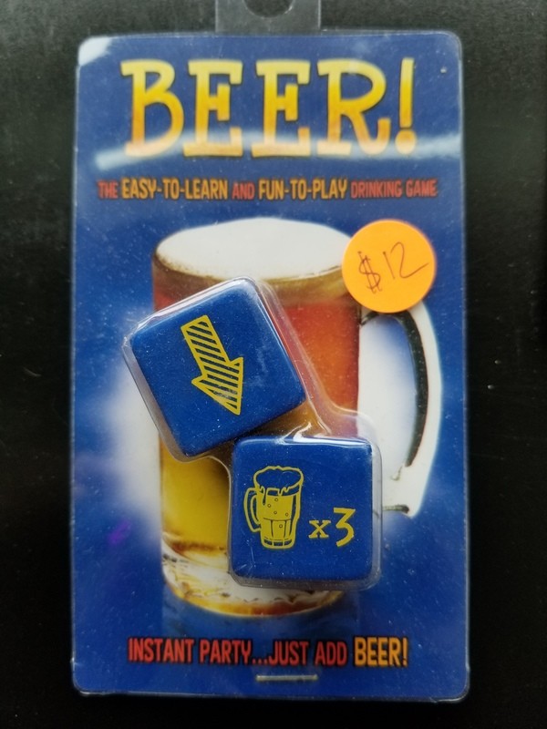 GAME BEER DICE