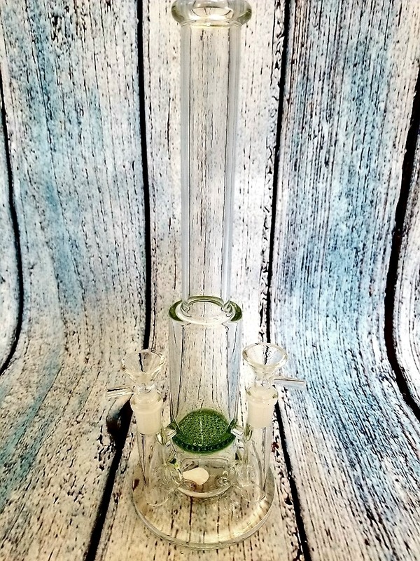 WATERPIPE DOUBLE STEM HONEY COMB