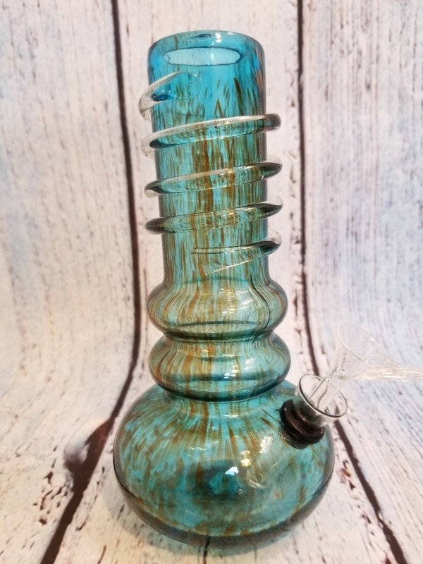 WATERPIPE BLUEFLUMED VASE