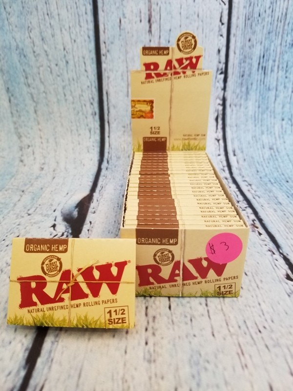 RAW 1 1/2 ORGANIC HEMP