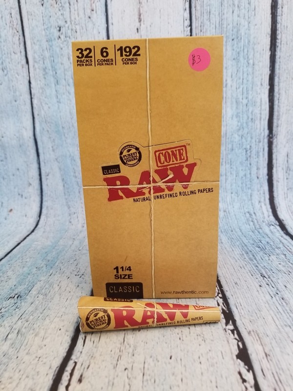 Raw 1 1/4 Cones