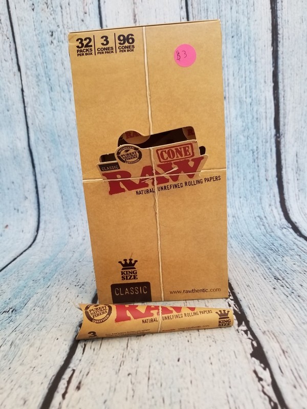 Raw King Size Cones