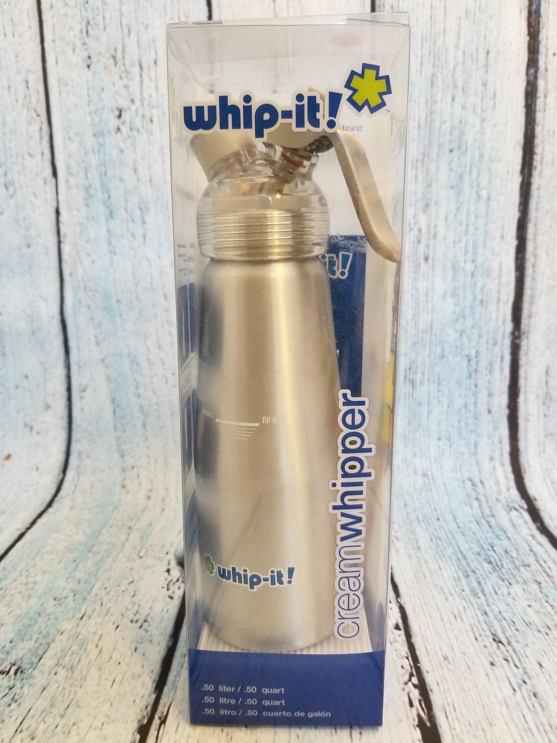 0.5 quart cream whipper