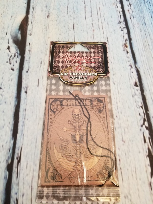 AMI JAMES INC TATOO DESIGN CAR AIR FRESHENER VANILLA
