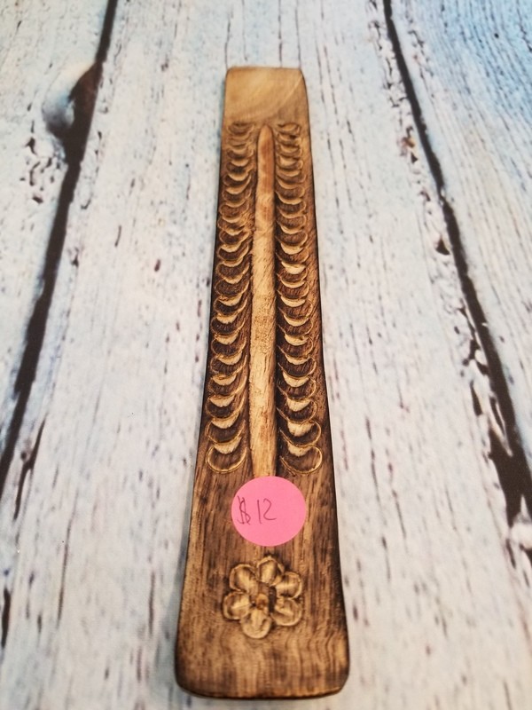 carved incense holder