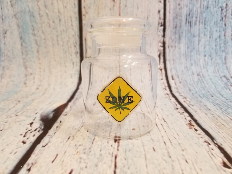 Medium Glass Stash Jar