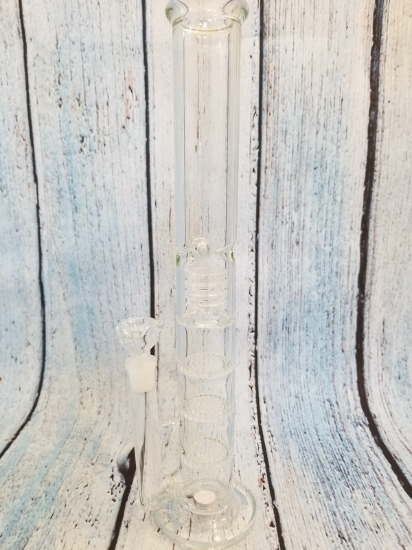 WATERPIPE TRIPLE HONEY COMB SHOWERHEAD PERC