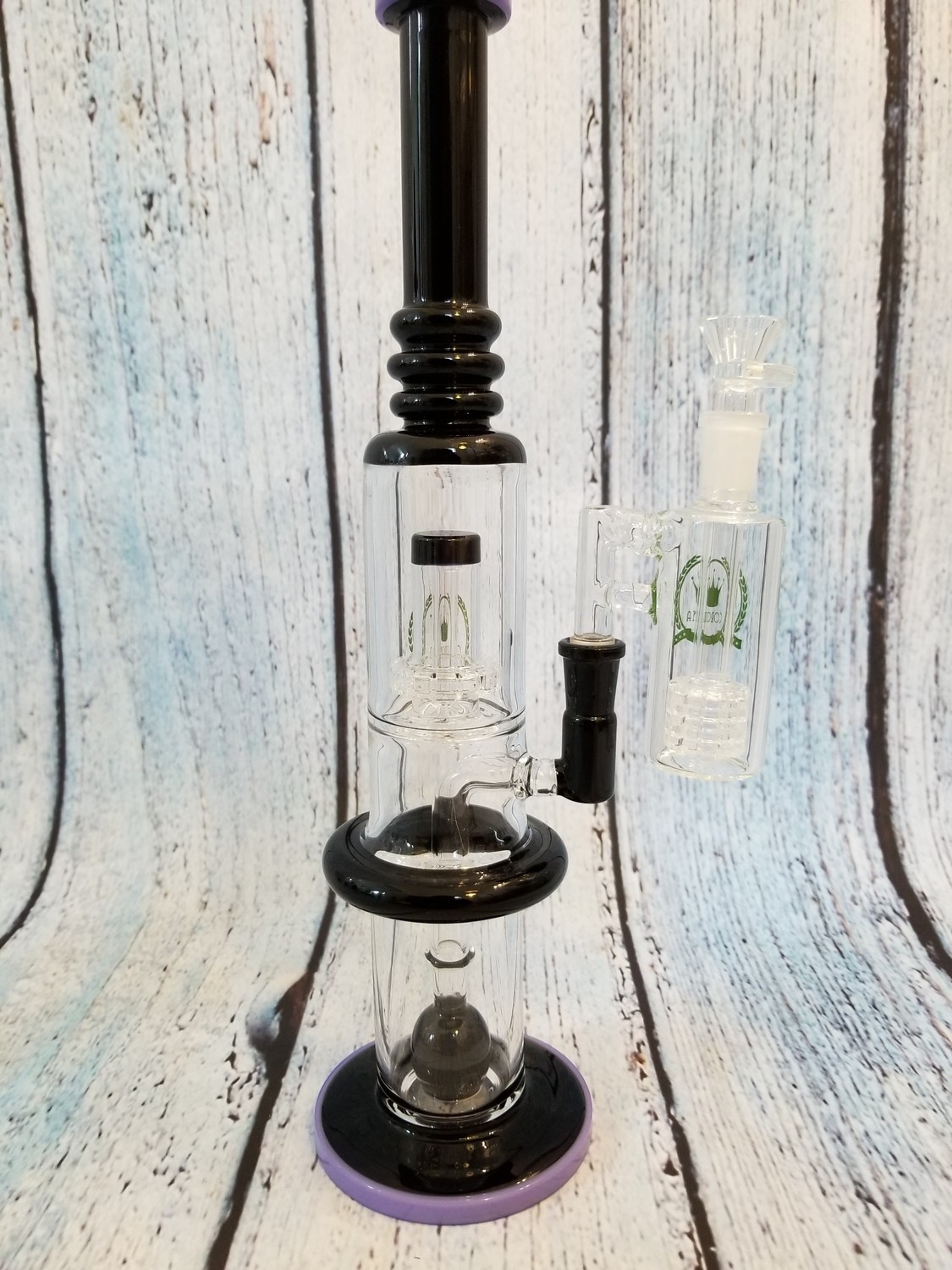 WATERPIPE DOUBLE SHOWER WITH PRECOOLER