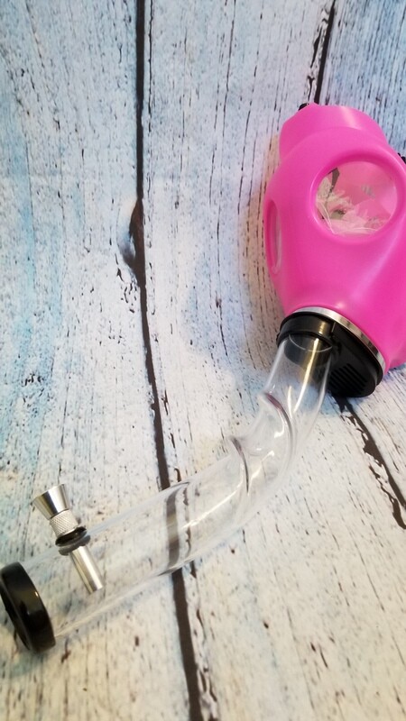 Gas Mask Pink