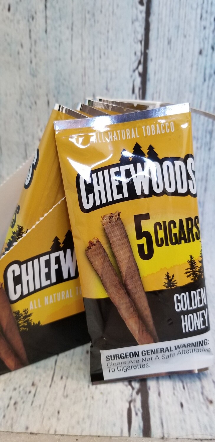 Chiefwoods Golden Honey 5 Pack