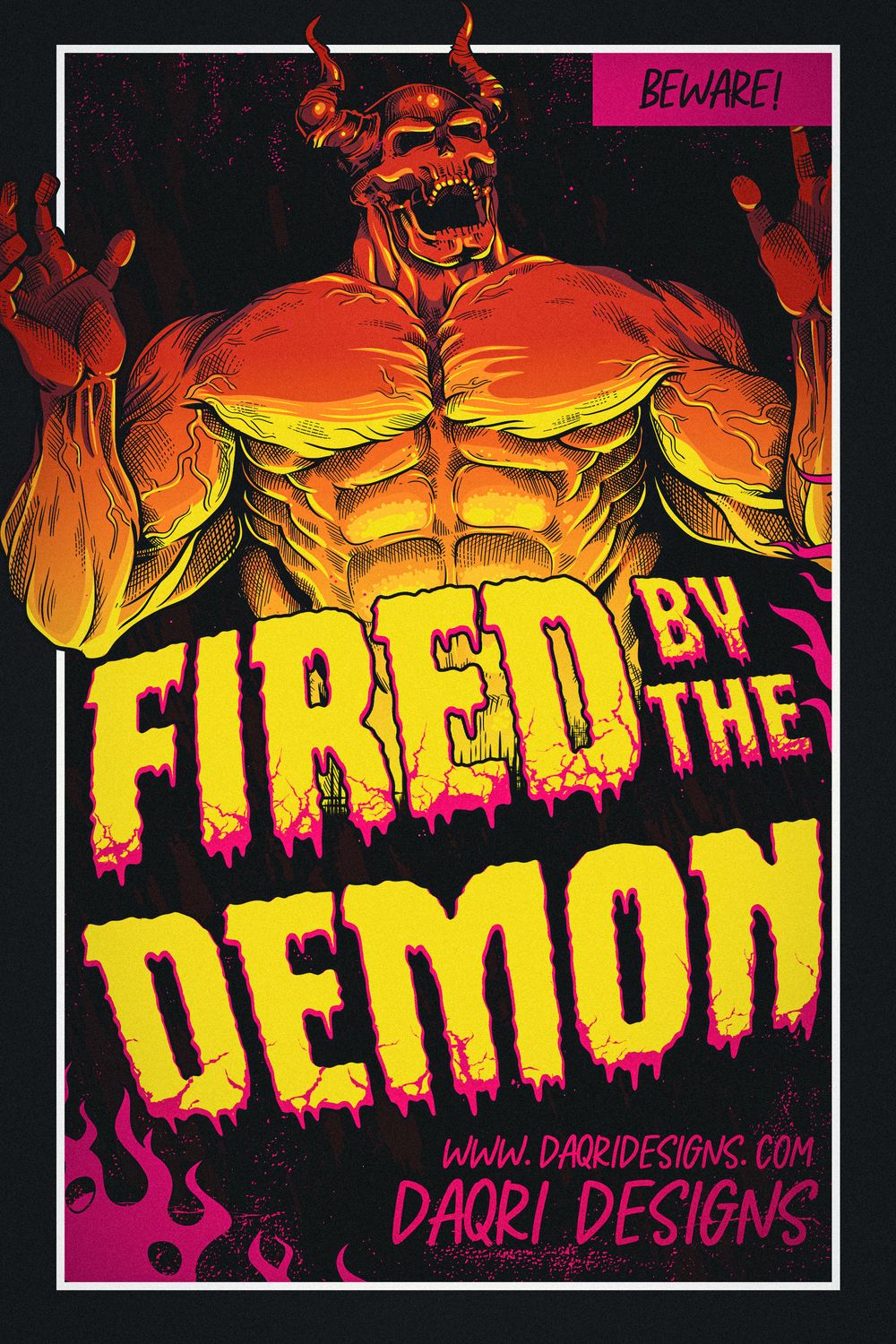 Beware! (Set of 3)