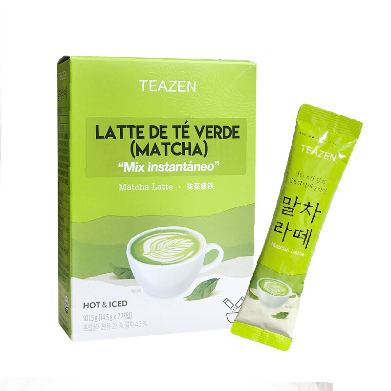 Latte Té Verde