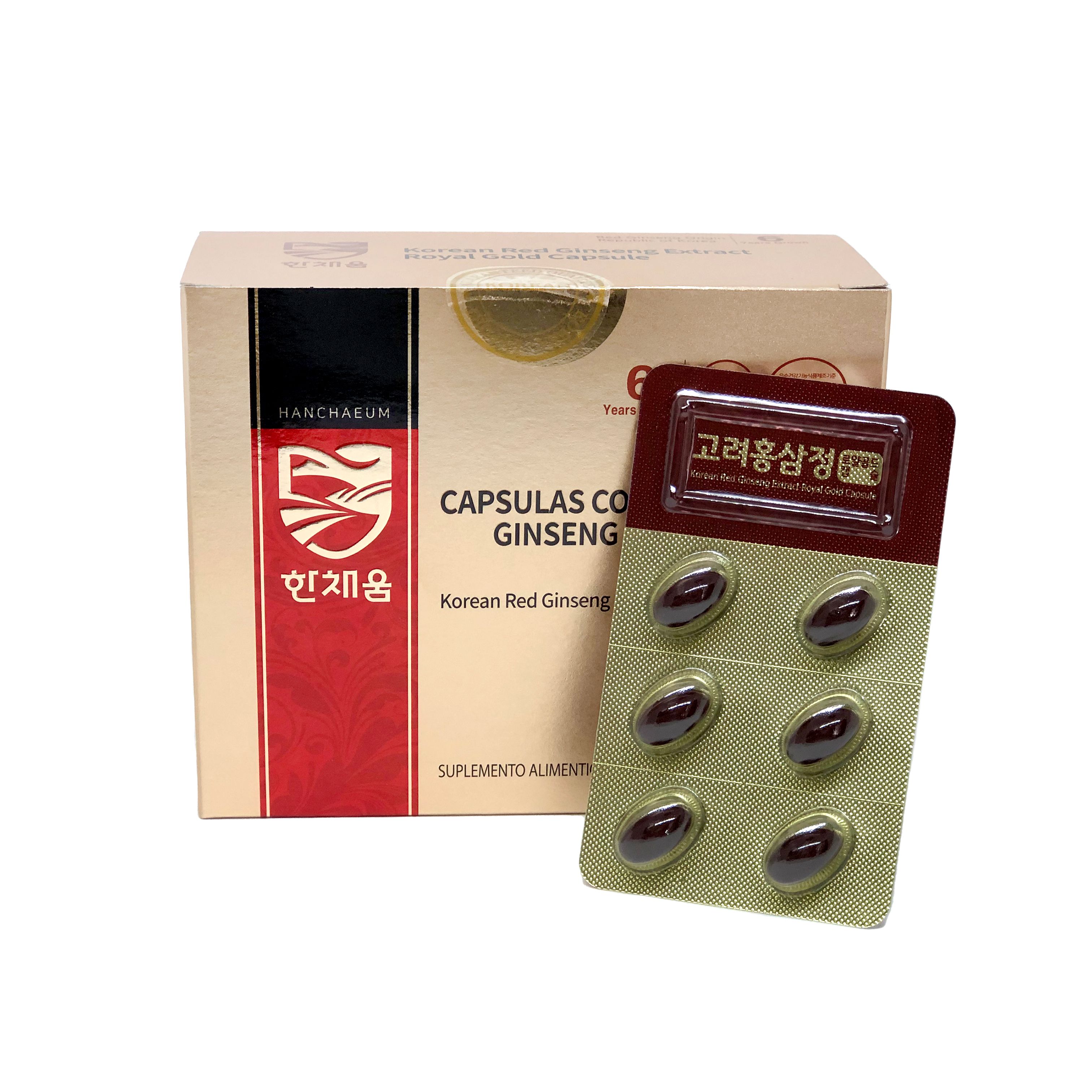 Ginseng Rojo Royal Gold 500mg