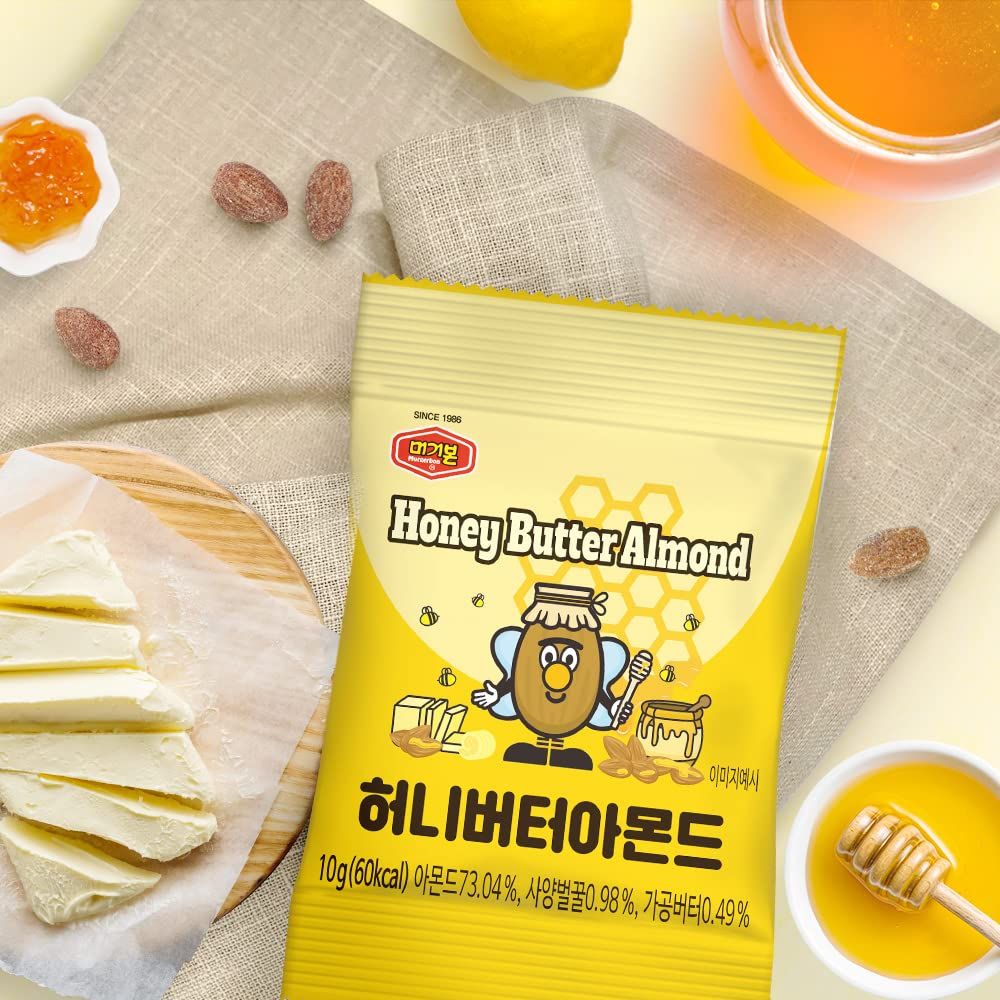 Almendras de Mantequilla y Miel