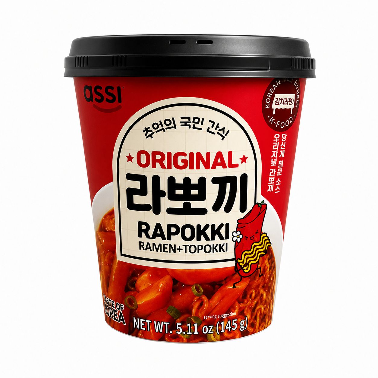 Rapokki (Original, Kimchi, Jjajang)