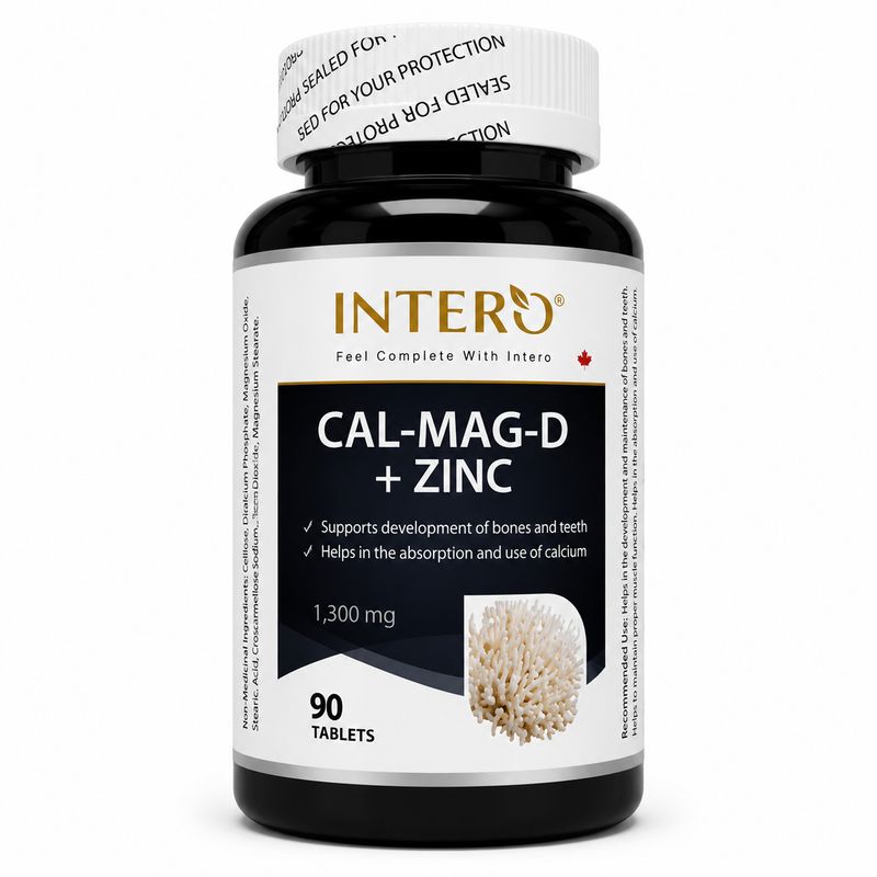 Intero Calcio-Magnecio - VitaminaD3 + Zinc 1300MG