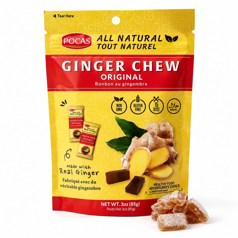 Caramelos de Jengibre