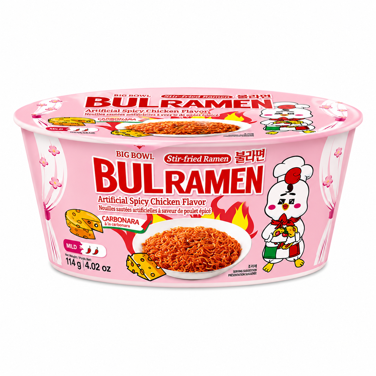 Bulramen (Carbonara, Hot and Spicy, Jjajang)