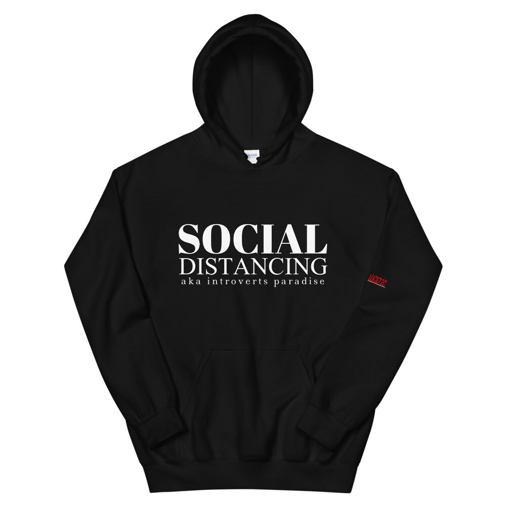Social Distancing for Introverts Unisex Hoodie