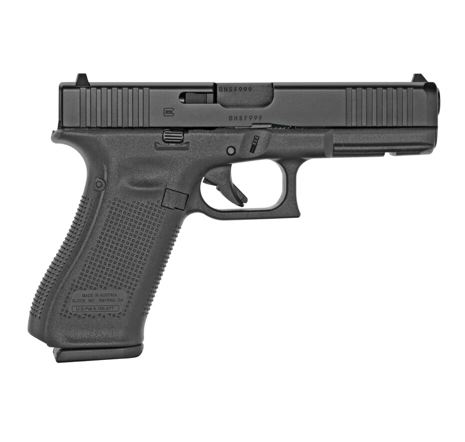 Glock, 17 Gen5 Full Size, 9MM, 4.49&quot; Marksman Barrel
