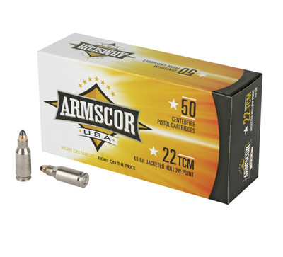 Armscor, 22TCM, 40 Grain 50 Rounds