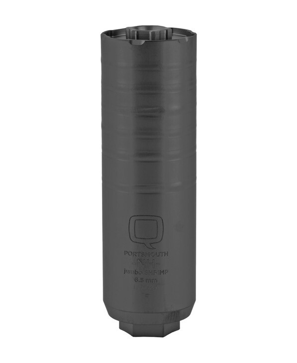 Q, Jumbo Shrimp Rifle Suppressor, 6.5 Creedmoor, Titanium