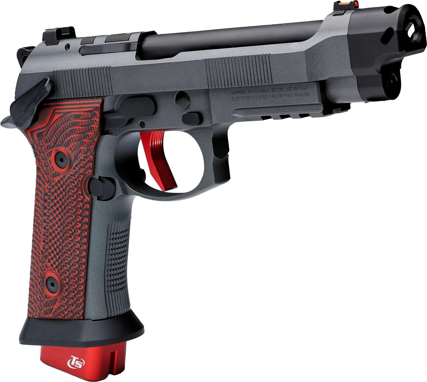 BERETTA 92XI GARA 9MM 5.1&quot; 22-RD SEMI-AUTO PISTOL
